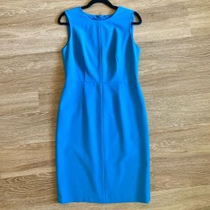 Jones New York bright blue dress